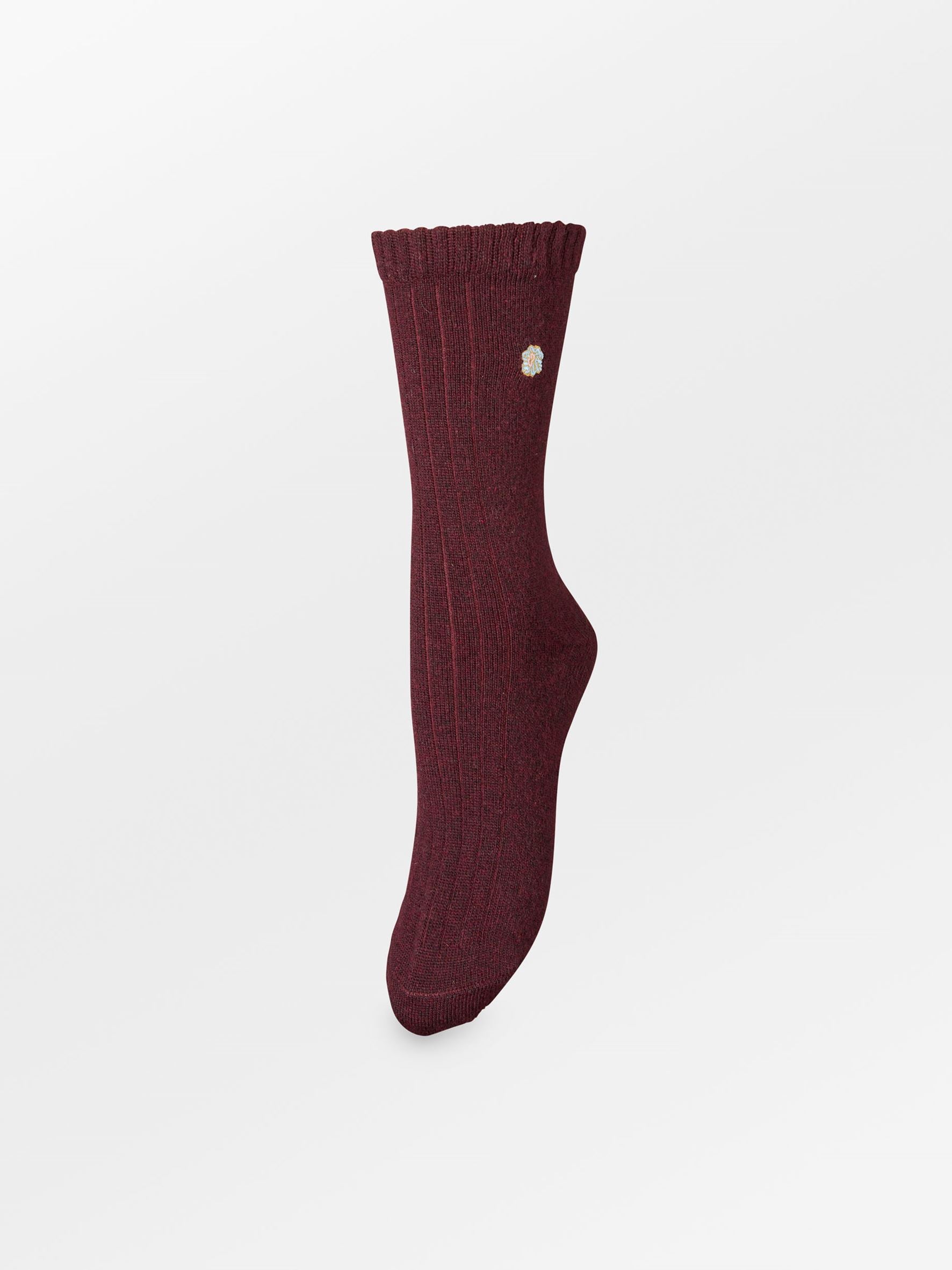 becks-ndergaard-wintaflora-wola-socken-zinfandel-wollmix image 1