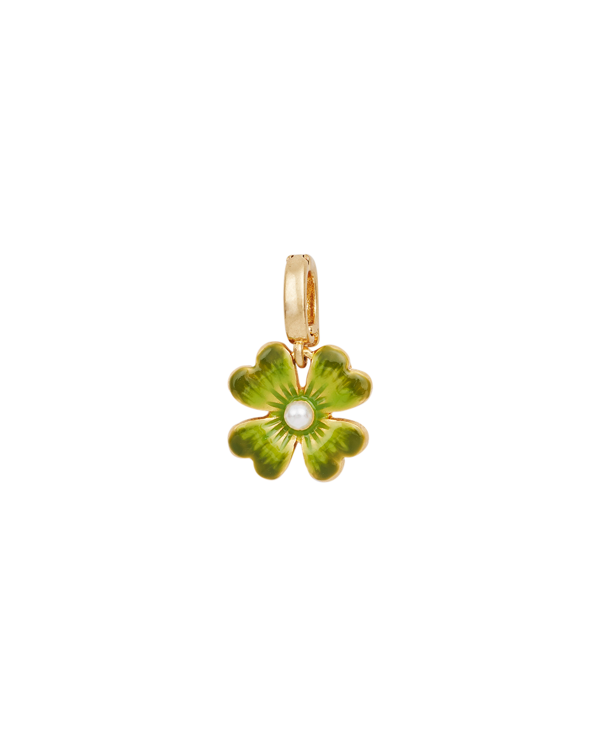 fable-england-lucky-clover-charm-gold-kleeblatt-perle image 1