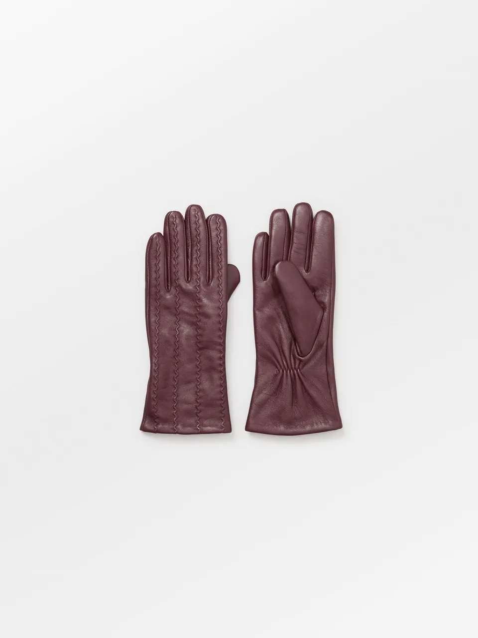 becks-ndergaard-tack-lederhandschuhe-braun-gr-7-damen image 1