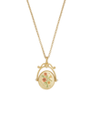 fable-england-jewellery-n-initial-nasturtium-spinner-halskette-gold image 6
