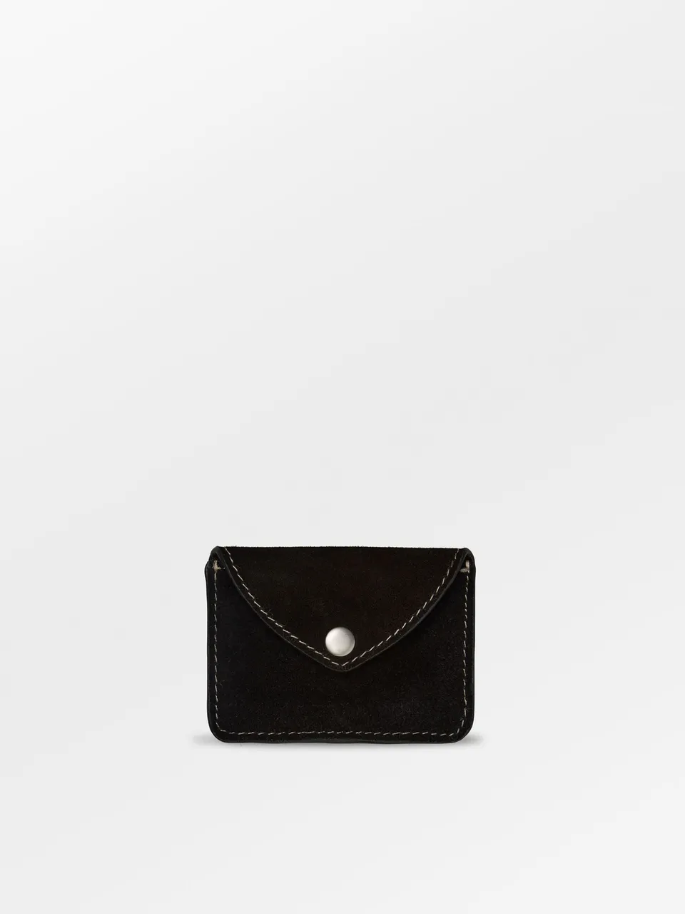 becks-ndergaard-suede-card-wallet-kartenetui-schwarz-leder image 1