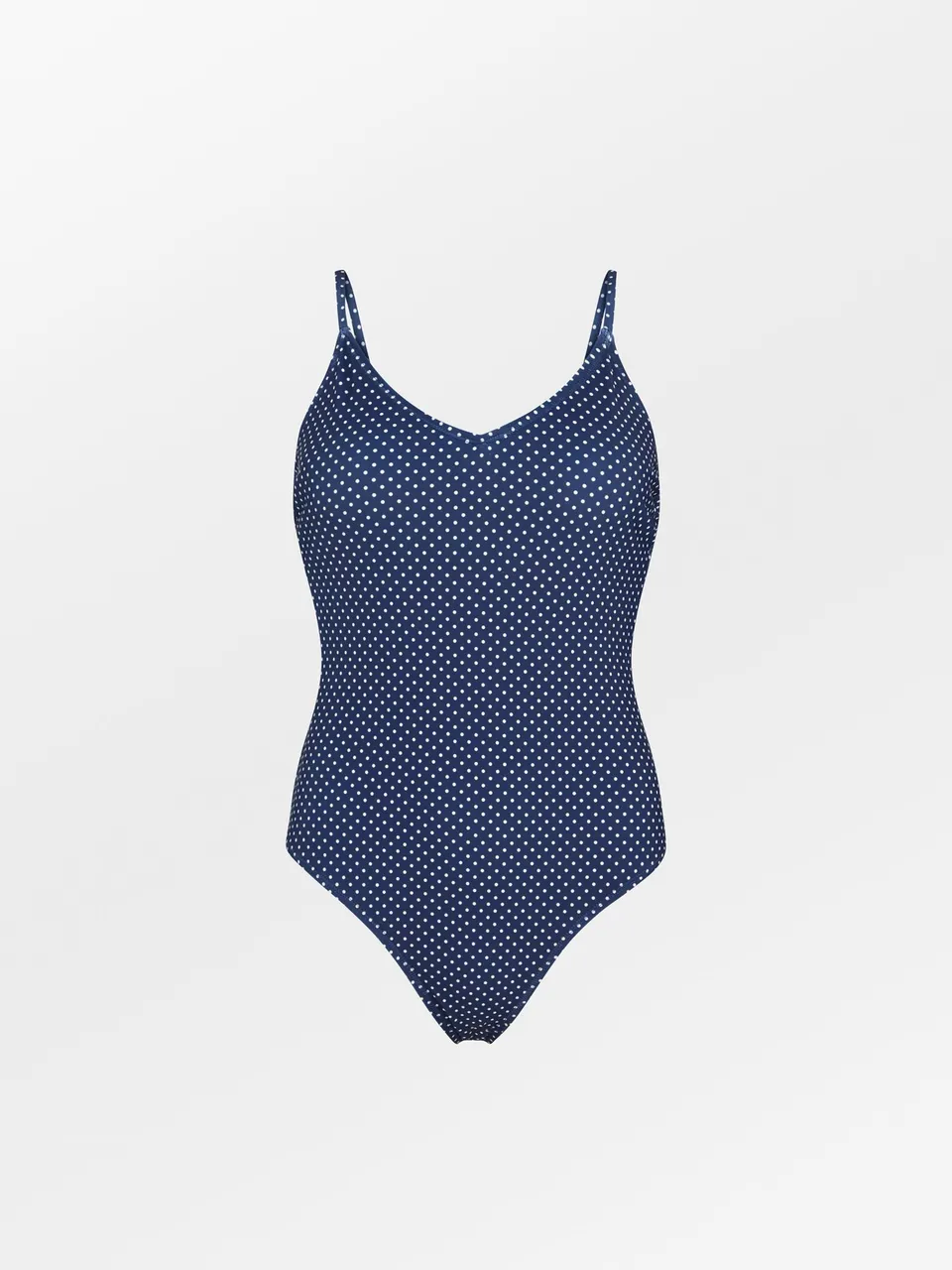 becks-ndergaard-bea-polka-dot-badeanzug-navy-blau image 1