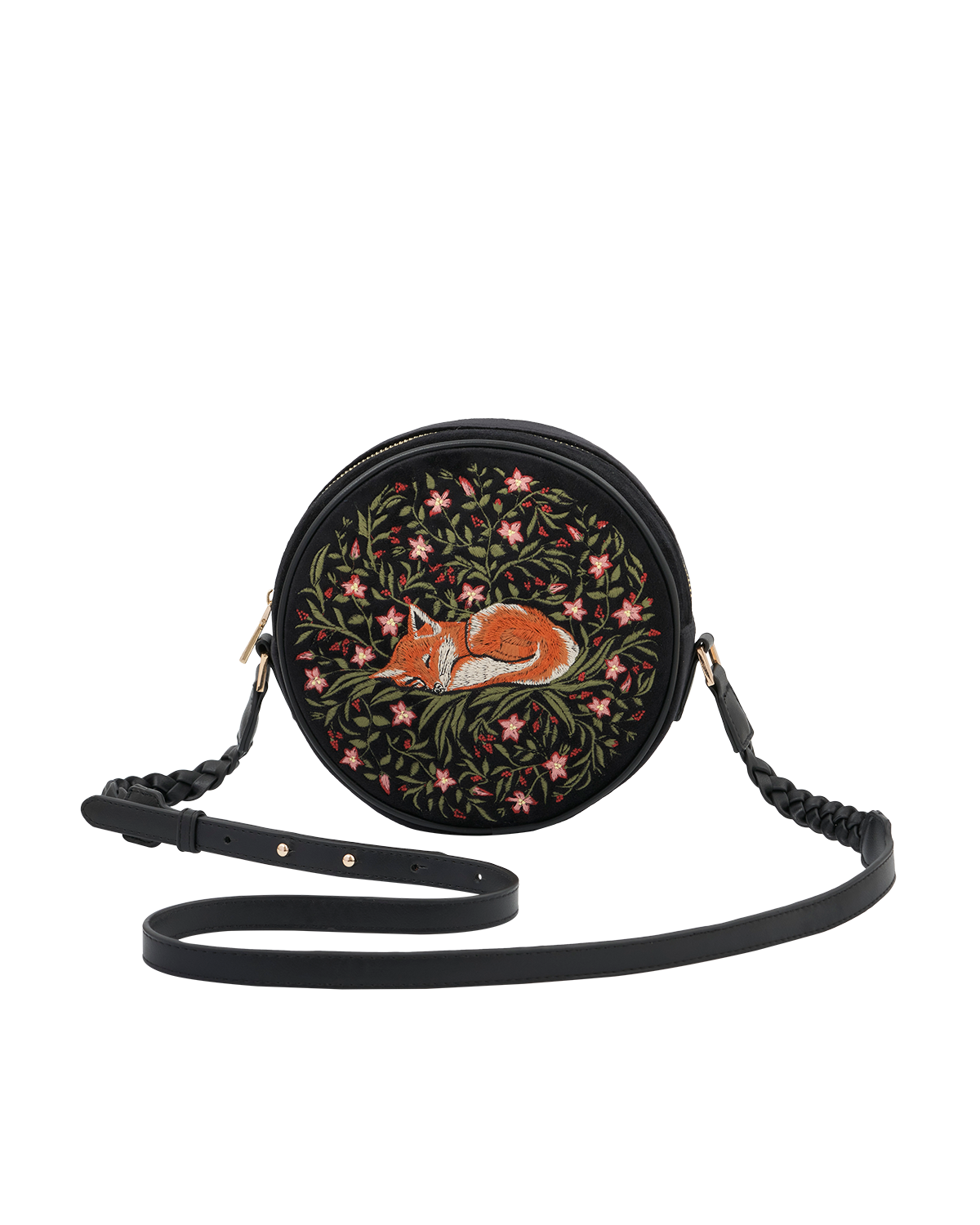 fable-england-handbags-sleepy-fox-circle-tasche-cognac image 1