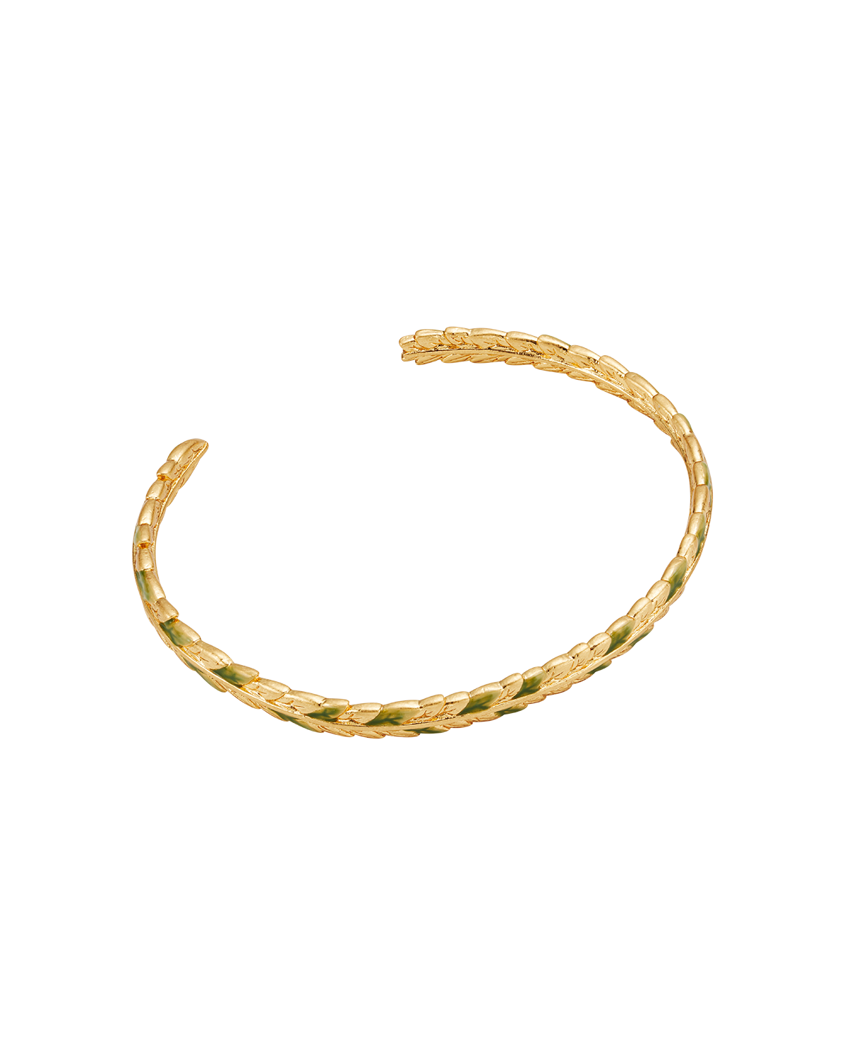 fable-england-wheat-bangle-armreif-gold-mit-weizenmotiv image 4