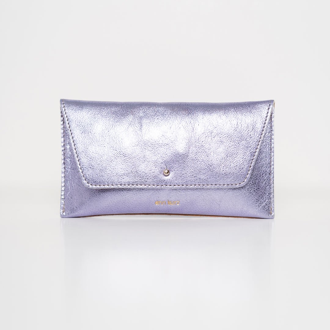 ann-kurz-mini-envelope-geldb-rse-leder-metallic-lavanta image 1
