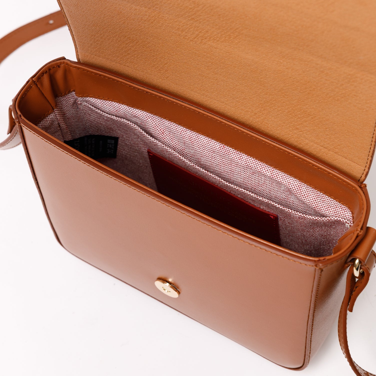 ann-kurz-satchel-umh-ngetasche-nappa-cuero-braun-leder image 3
