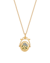 fable-england-h-initial-hydrangea-spinner-kette-gold image 6