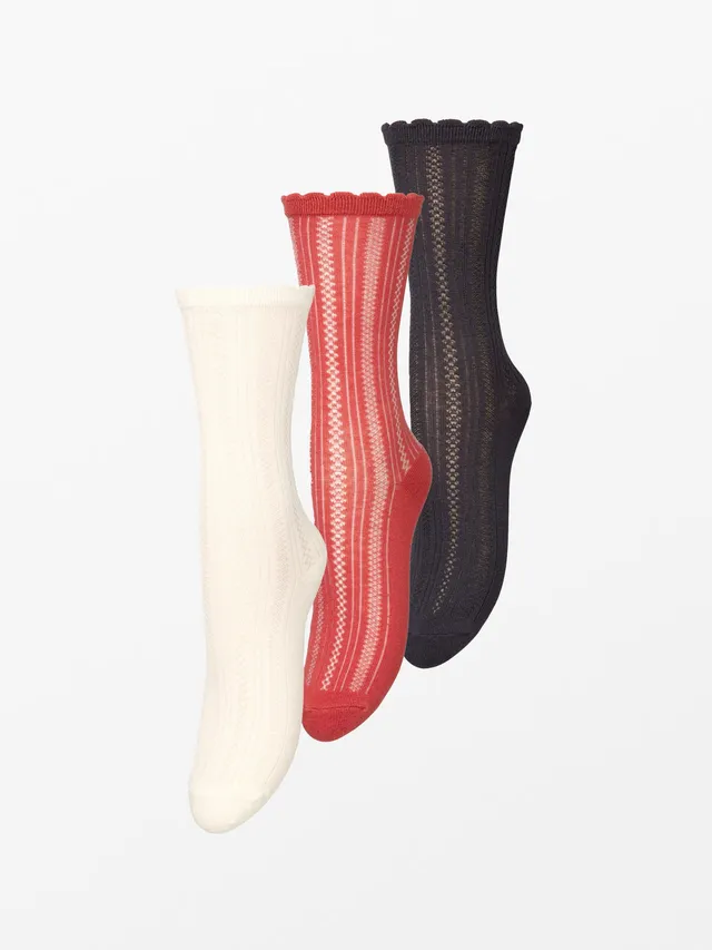 becks-ndergaard-crochia-cotta-socken-3er-pack-bunt image 1