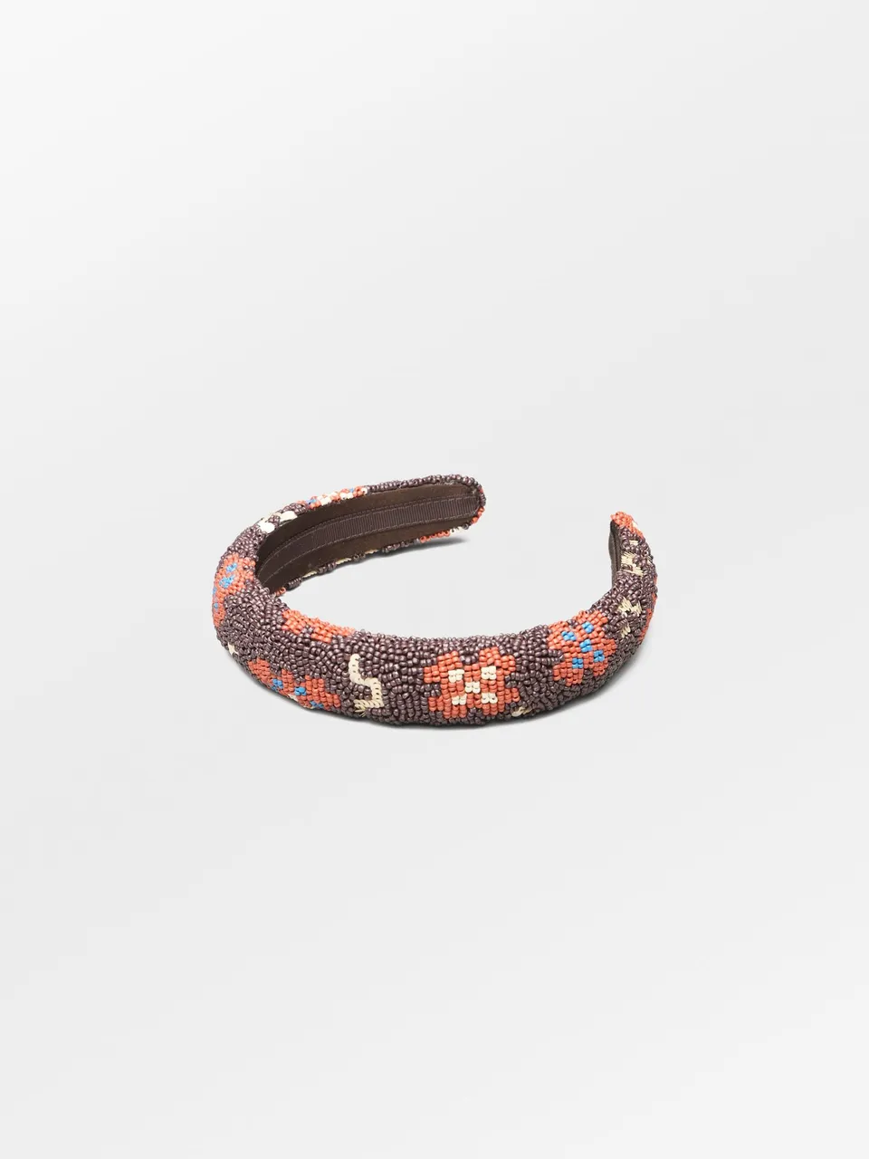 becks-ndergaard-flotile-midi-beaded-haarspange-hot-fudge-brown image 1