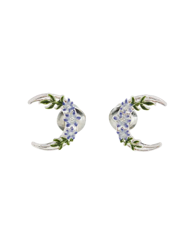 fable-england-nightshade-moon-ohrstecker-silber-blume-emaille image 1