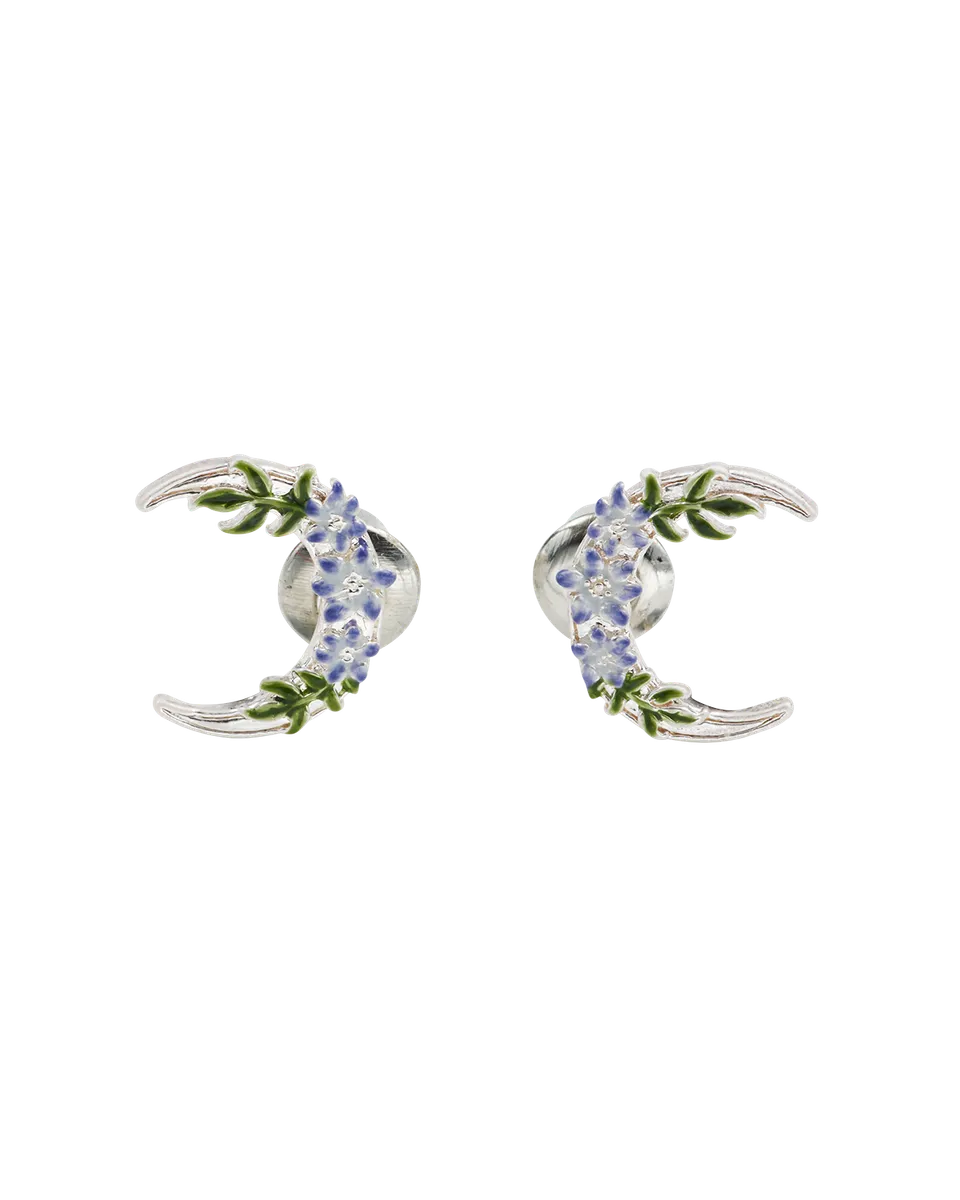 fable-england-nightshade-moon-ohrstecker-silber-blume-emaille image 1