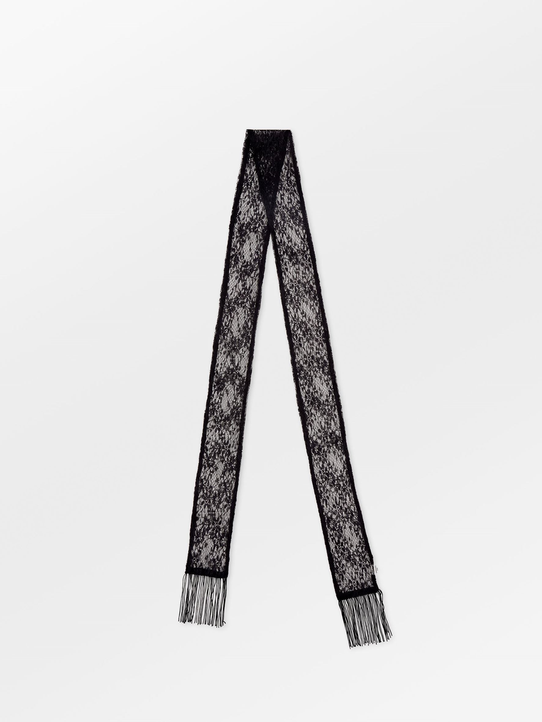 becks-ndergaard-lacia-lace-schal-schwarz-spitze-8x170 image 1