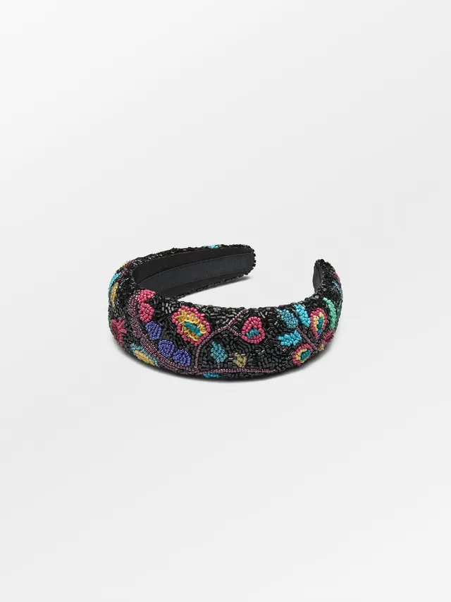 becks-ndergaard-fairygard-haarband-schwarz-perlen-4-cm-breit image 1