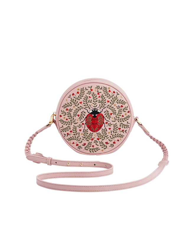 fable-england-chloe-ladybird-tasche-rosa-rund image 1