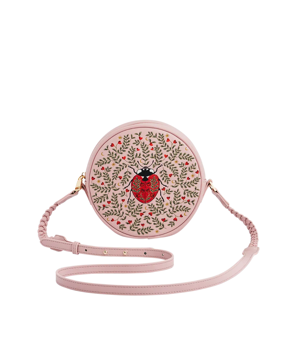 fable-england-chloe-ladybird-tasche-rosa-rund image 1