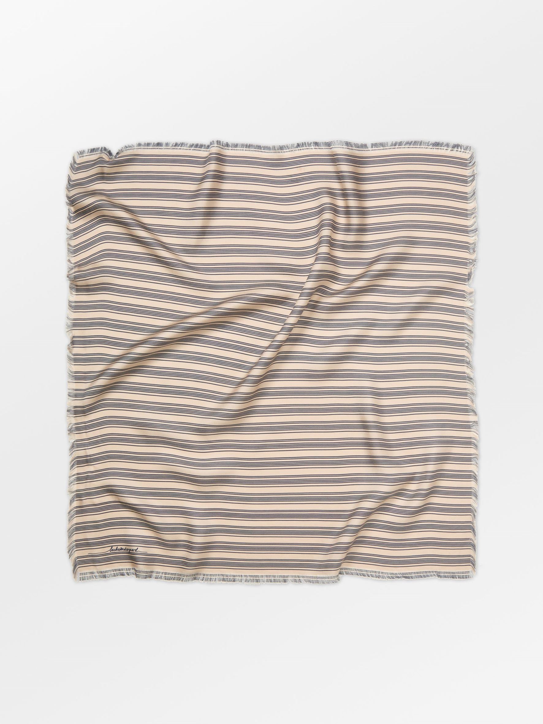 becks-ndergaard-strifilia-sia-seidentuch-birch-white-gestreift image 1