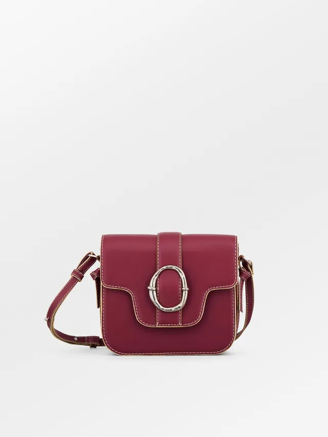 becks-ndergaard-bags-glossy-iris-buckle-umh-ngetasche-tibetan-red image 1