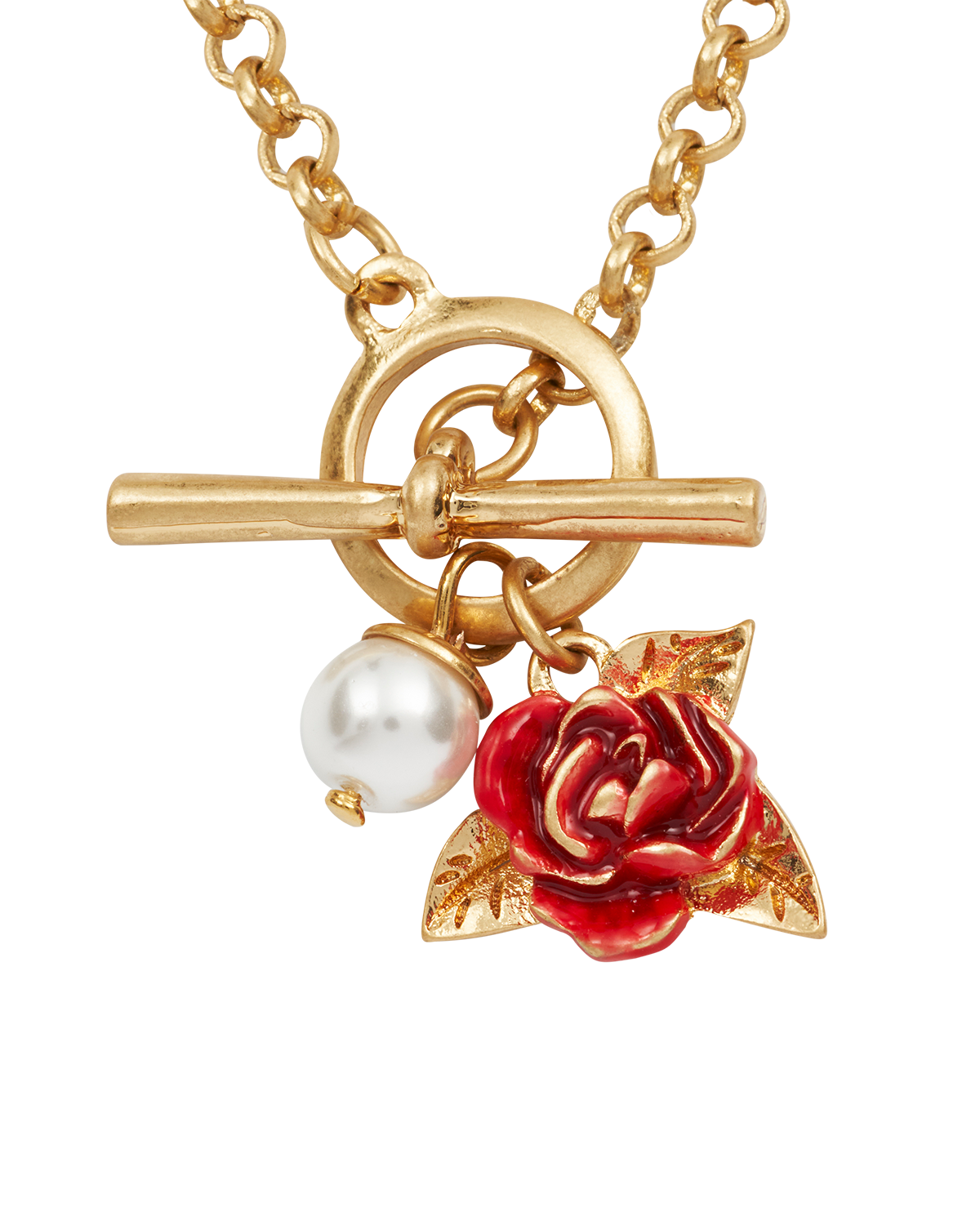 fable-england-english-rose-pearl-halskette-gold-perle image 1