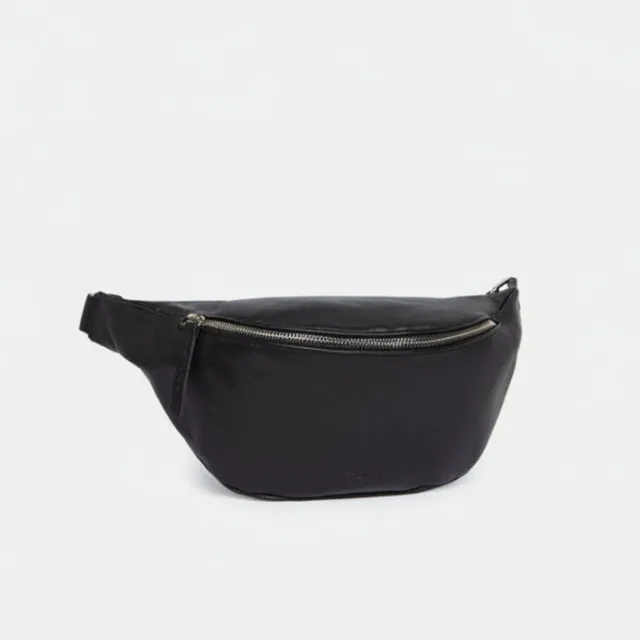 ann-kurz-fanny-pack-large-bauchtasche-nappa-schwarz image 1