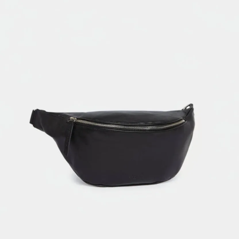 ann-kurz-fanny-pack-large-bauchtasche-nappa-schwarz image 1