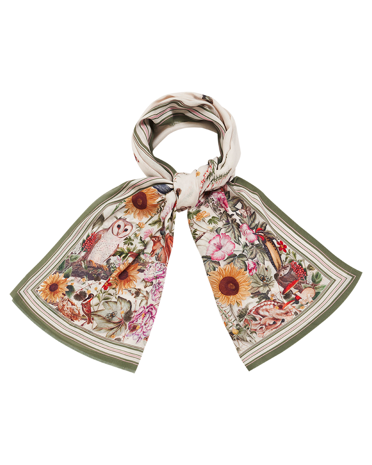 fable-england-botanical-rechteck-schal-lang-ivory-creme image 4