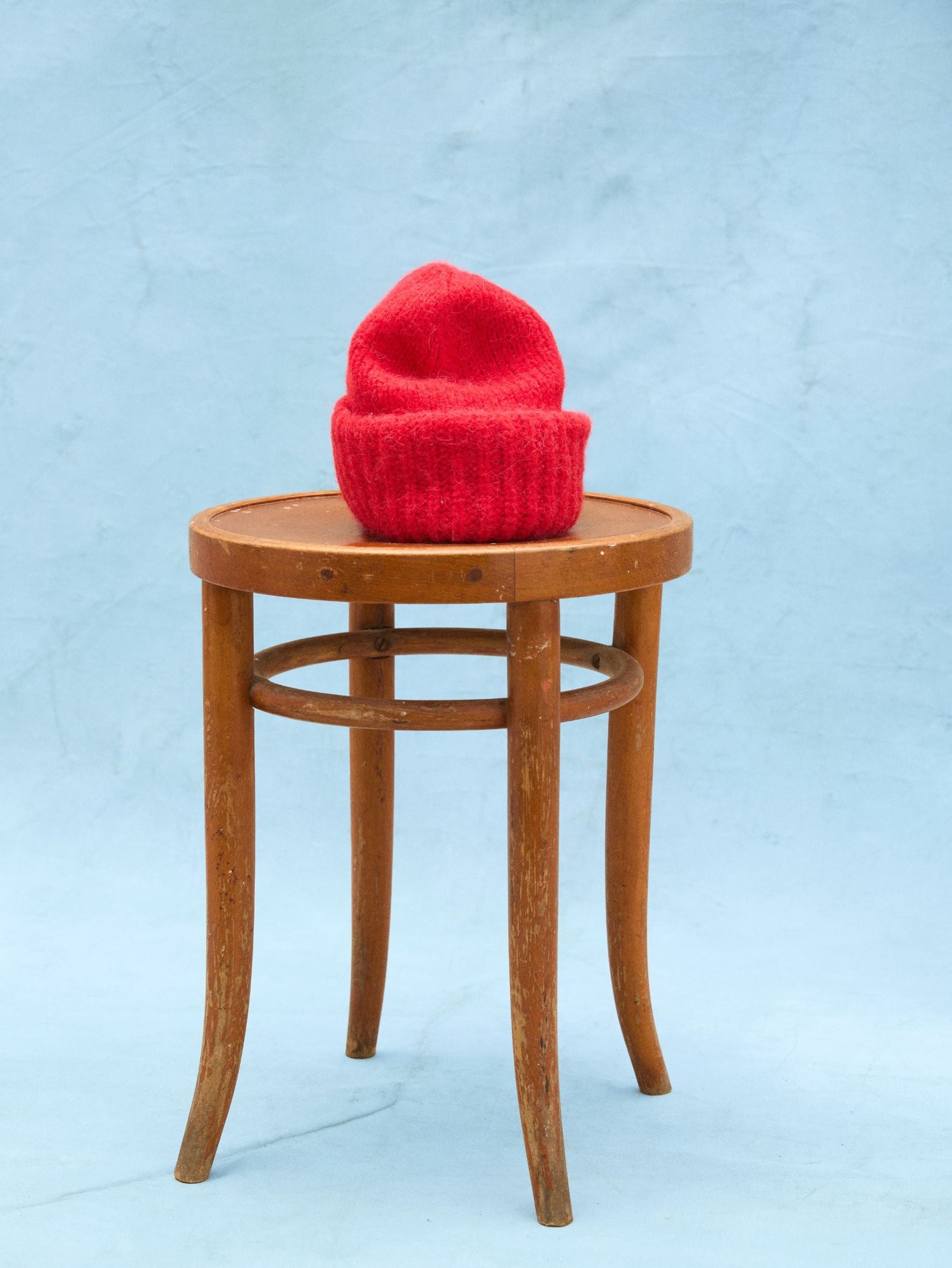becks-ndergaard-soloma-beanie-adrenaline-red-alpaka-one-size image 2