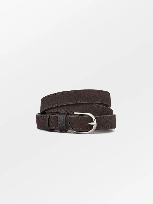 becks-ndergaard-suede-zoe-g-rtel-braun-xs-s-85cm-leder image 1