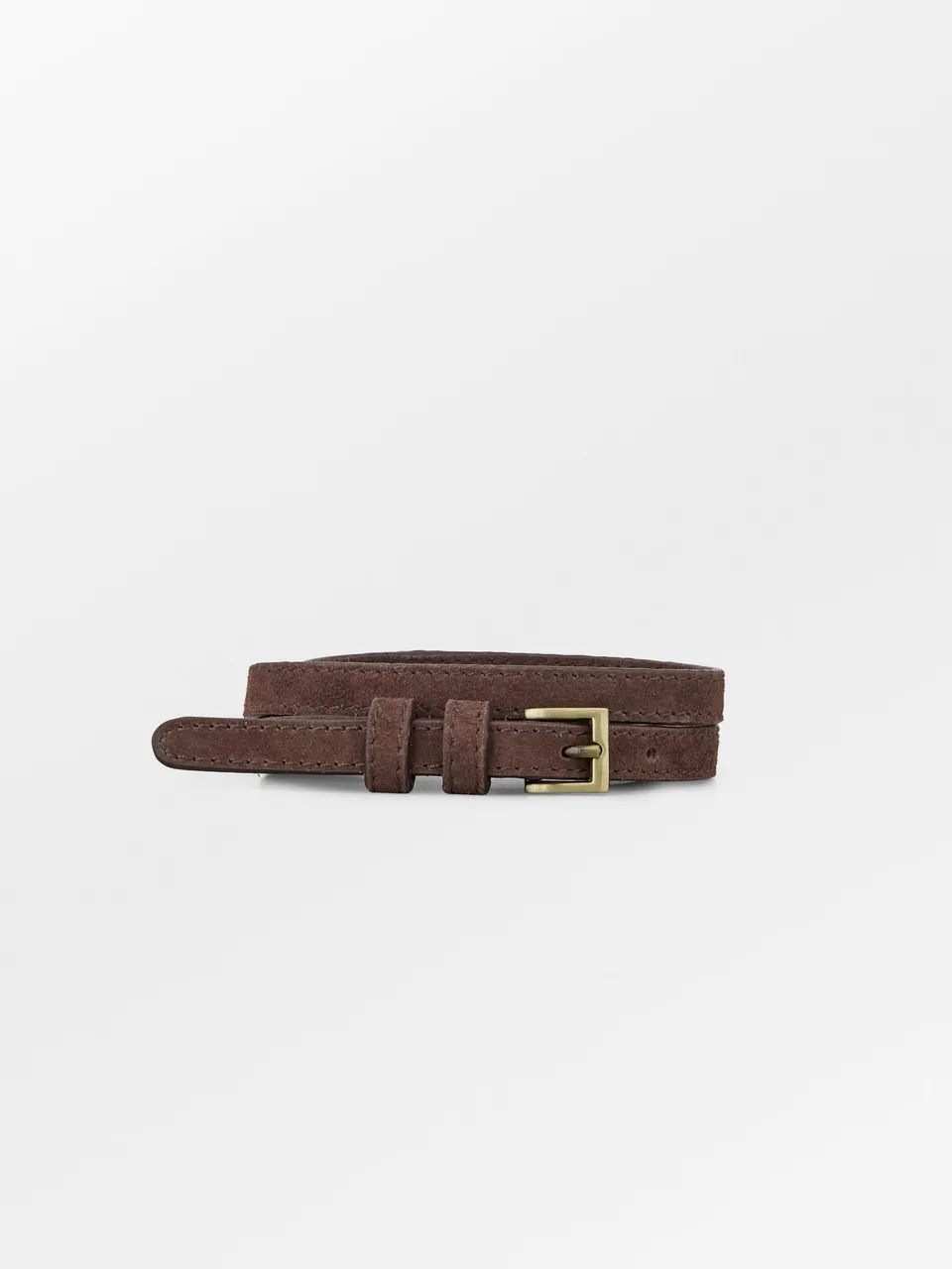 becks-ndergaard-suede-aria-lederg-rtel-braun-wildleder image 1