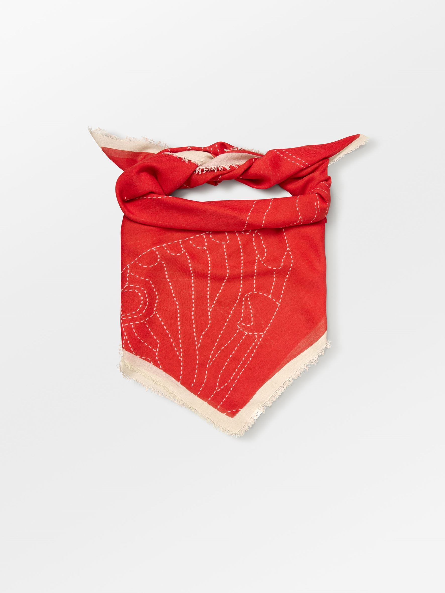 becks-ndergaard-scarves-stitchia-siw-tuch-110x110-pompeian-red image 2