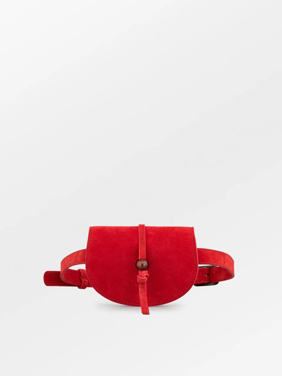 becks-ndergaard-suede-g-rteltasche-rot-wildleder-16x11 image 1