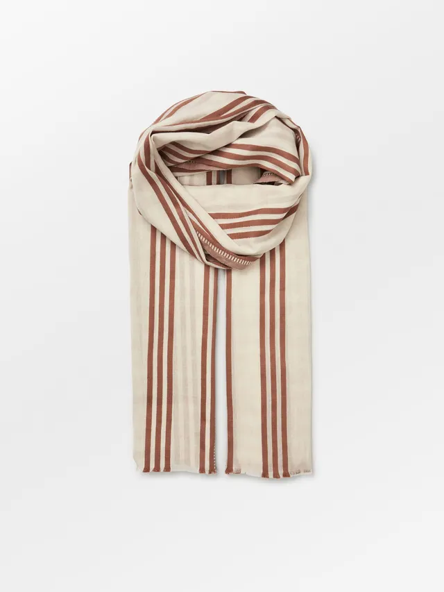 becks-ndergaard-kamea-cowea-schal-100x200-mocha-brown-baumwolle image 1
