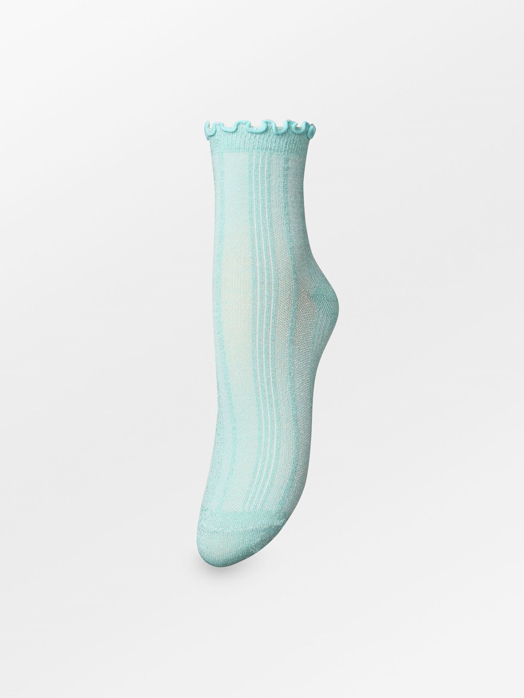 becks-ndergaard-frilla-glitter-sneaker-socken-antigua-blue image 1