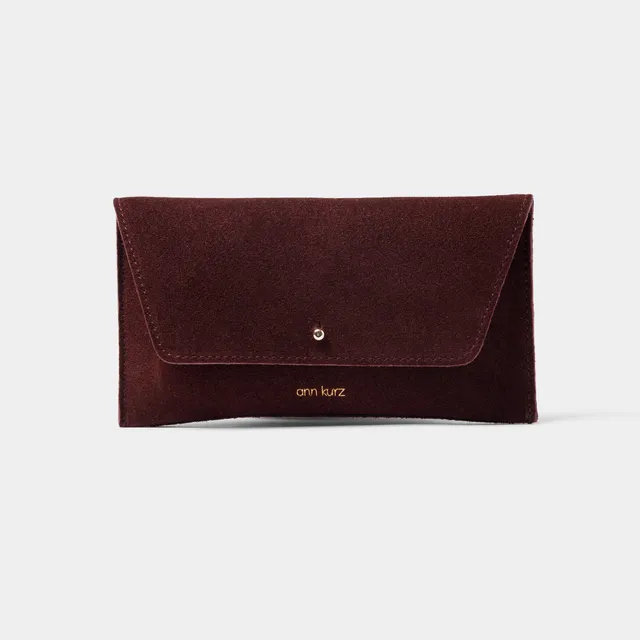 ann-kurz-mini-envelope-geldb-rse-wildleder-bordeaux image 1