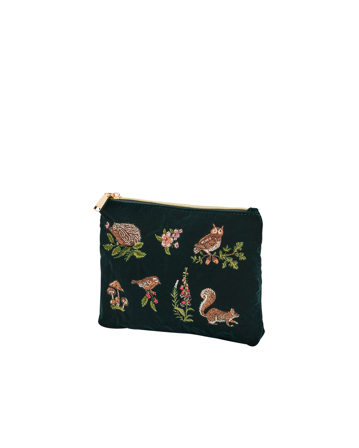 fable-england-meadow-scene-pouch-samt-waldgr-n-bestickt image 3