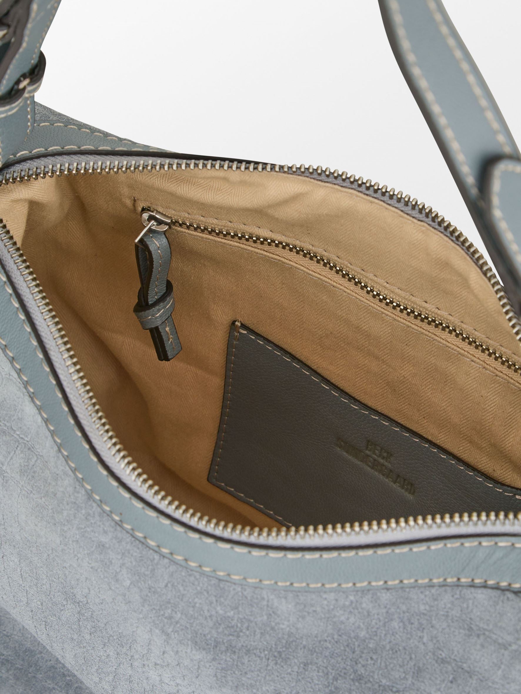 becks-ndergaard-crosu-ginni-medi-tasche-leder-grau image 3