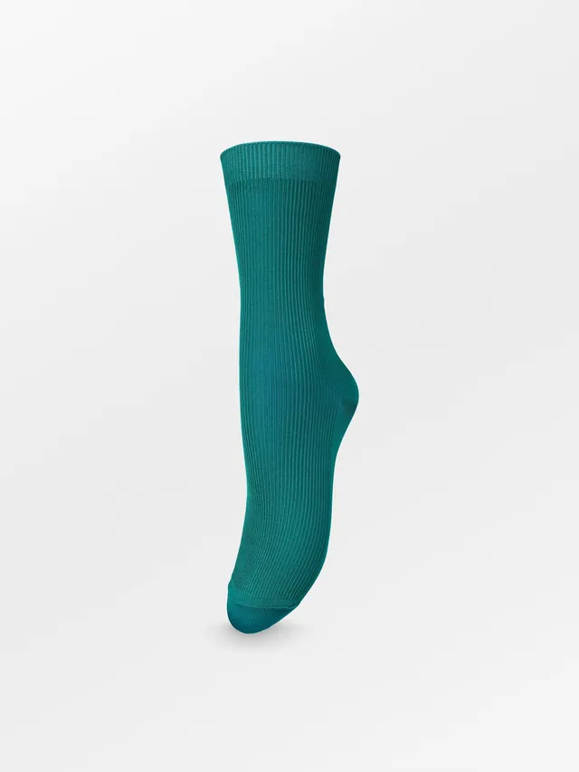 becks-ndergaard-uriah-alma-socken-deep-lake-green-37-39-viskose image 1