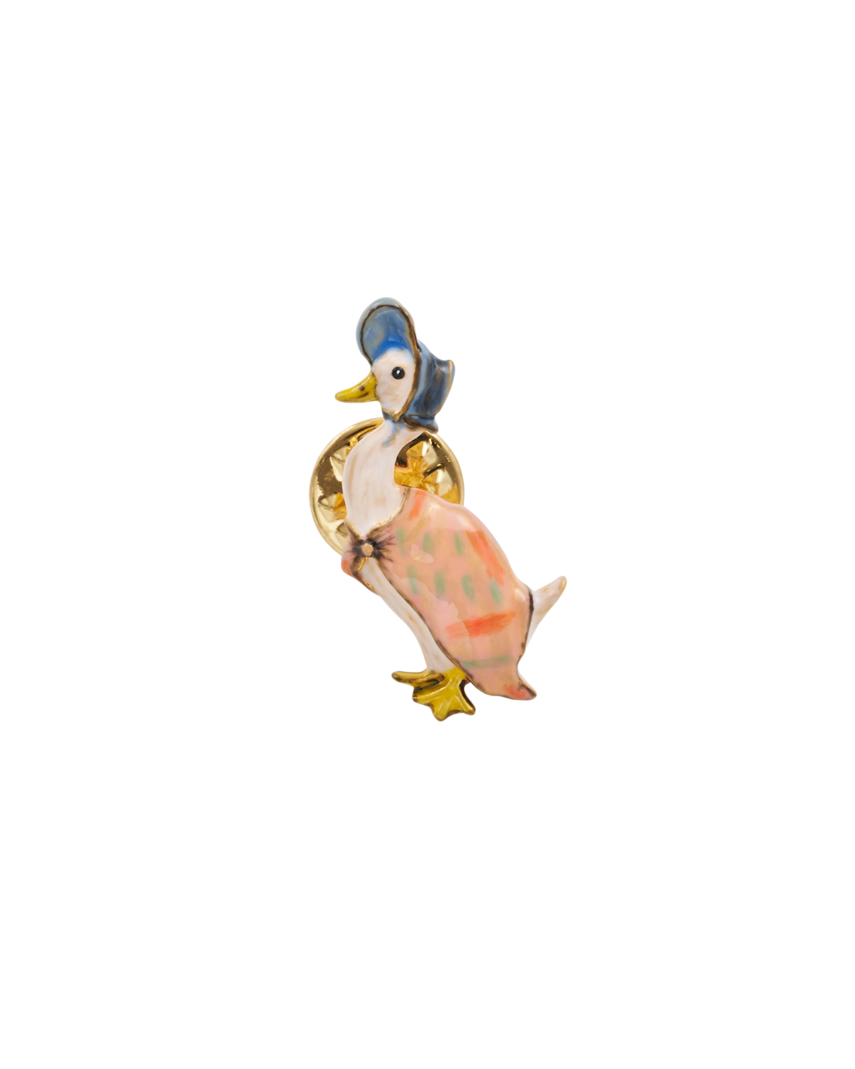 fable-england-peter-rabbit-jemima-brosche-emaille image 1