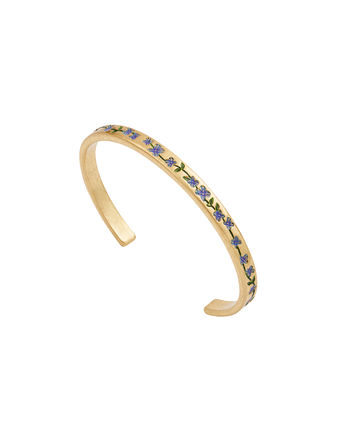fable-england-forget-me-not-armreif-gold-vergissmeinnicht image 1