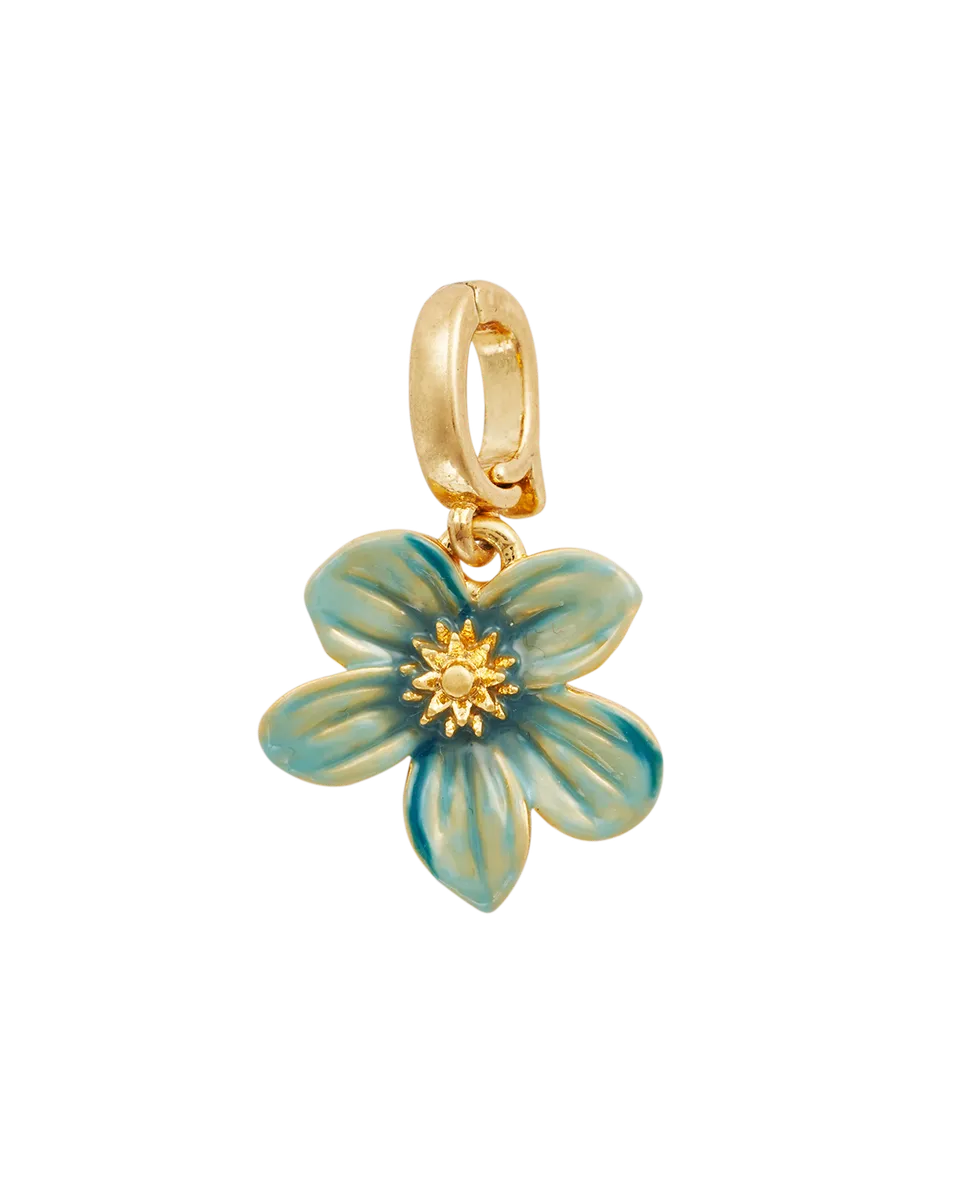 fable-england-forget-me-not-charm-gold-blume image 1