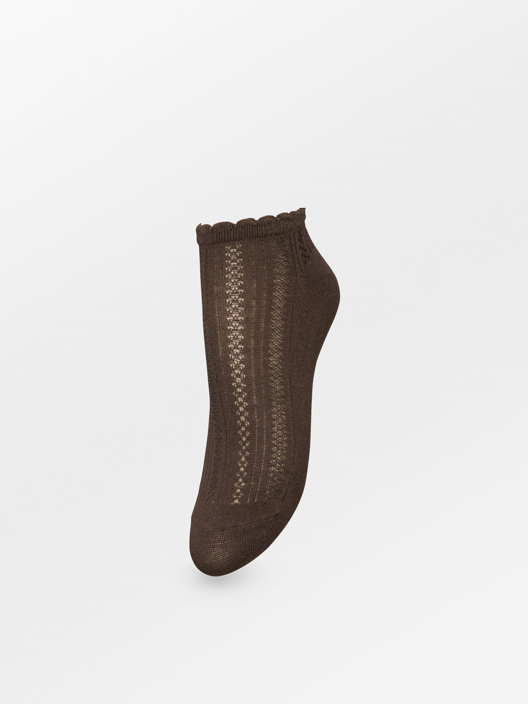 becks-ndergaard-crochia-cotta-short-sock-socken-braun-37-39 image 1