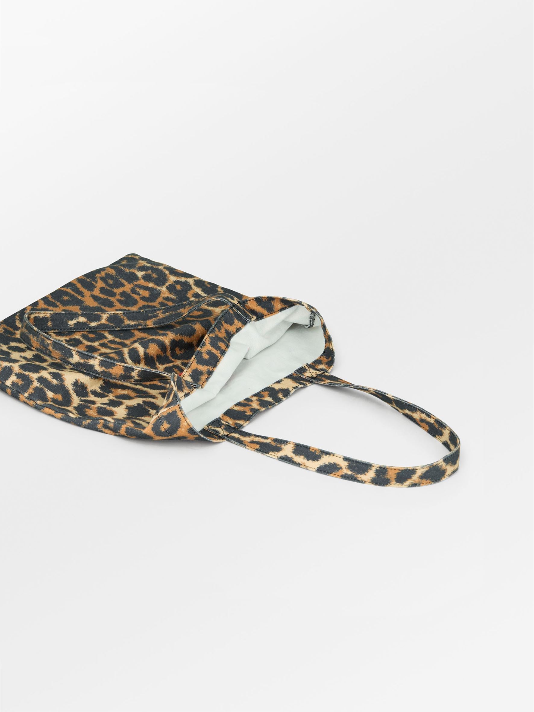 becks-ndergaard-leopa-tote-small-tasche-schwarz-leo-baumwolle image 2