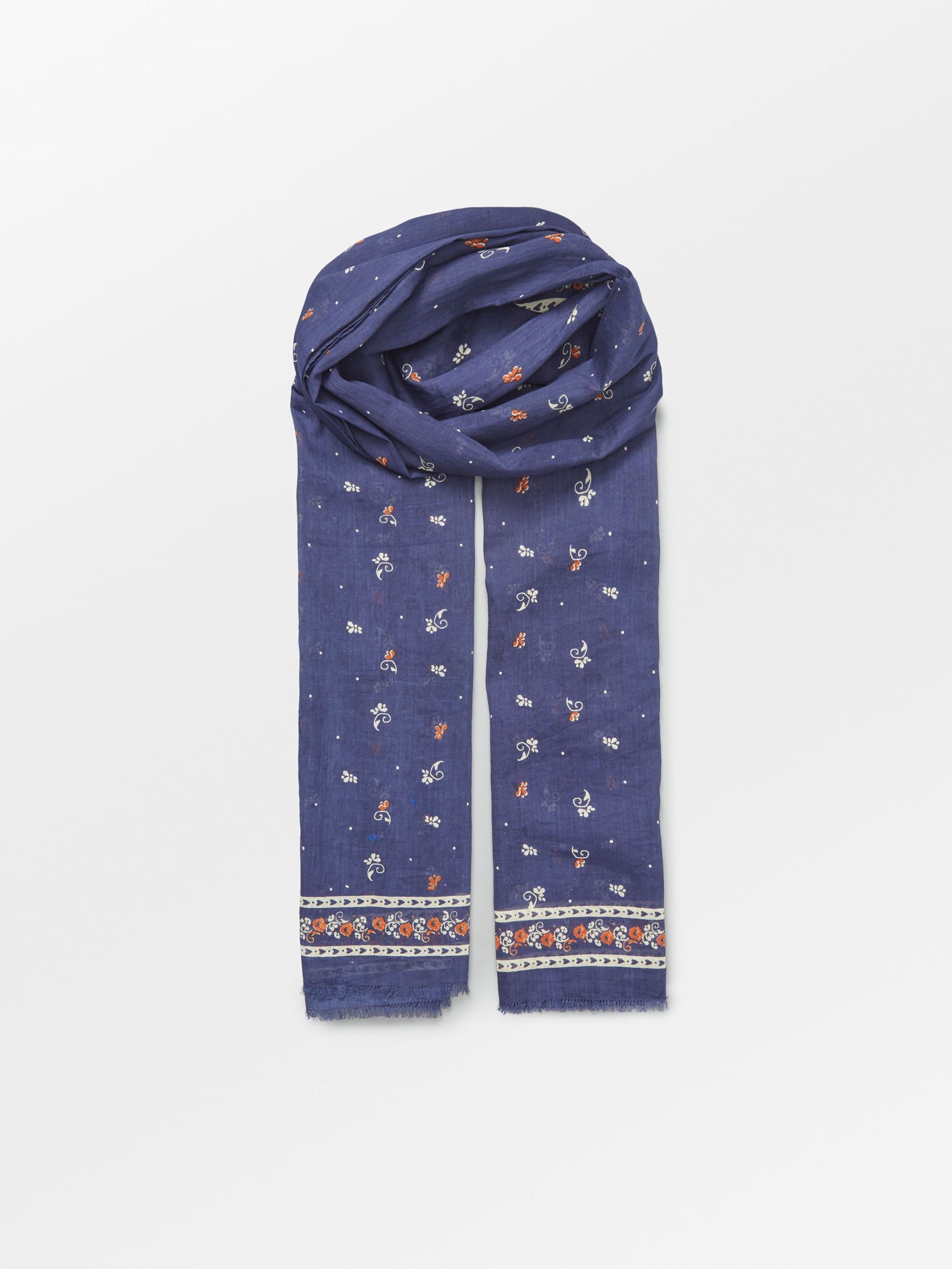 becks-ndergaard-floaisley-corga-schal-tuch-blau-bio-baumwolle image 2