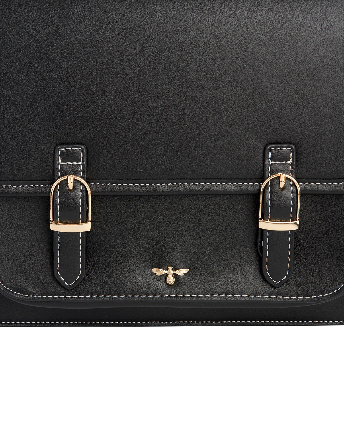 fable-england-black-satchel-handtasche-schwarz-pilz-26cm image 3