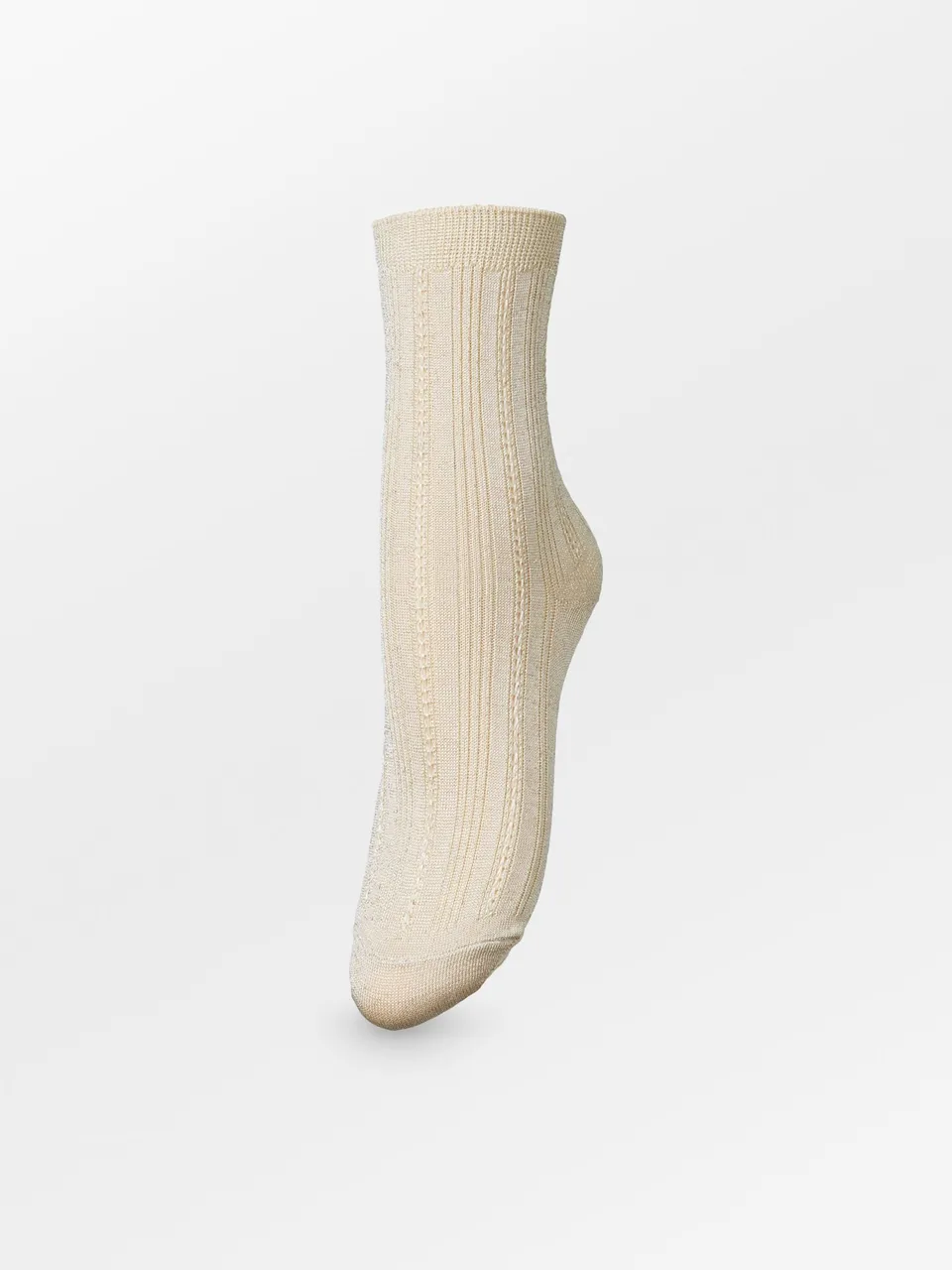 becks-ndergaard-glitter-drake-socken-beige-glitzer image 1