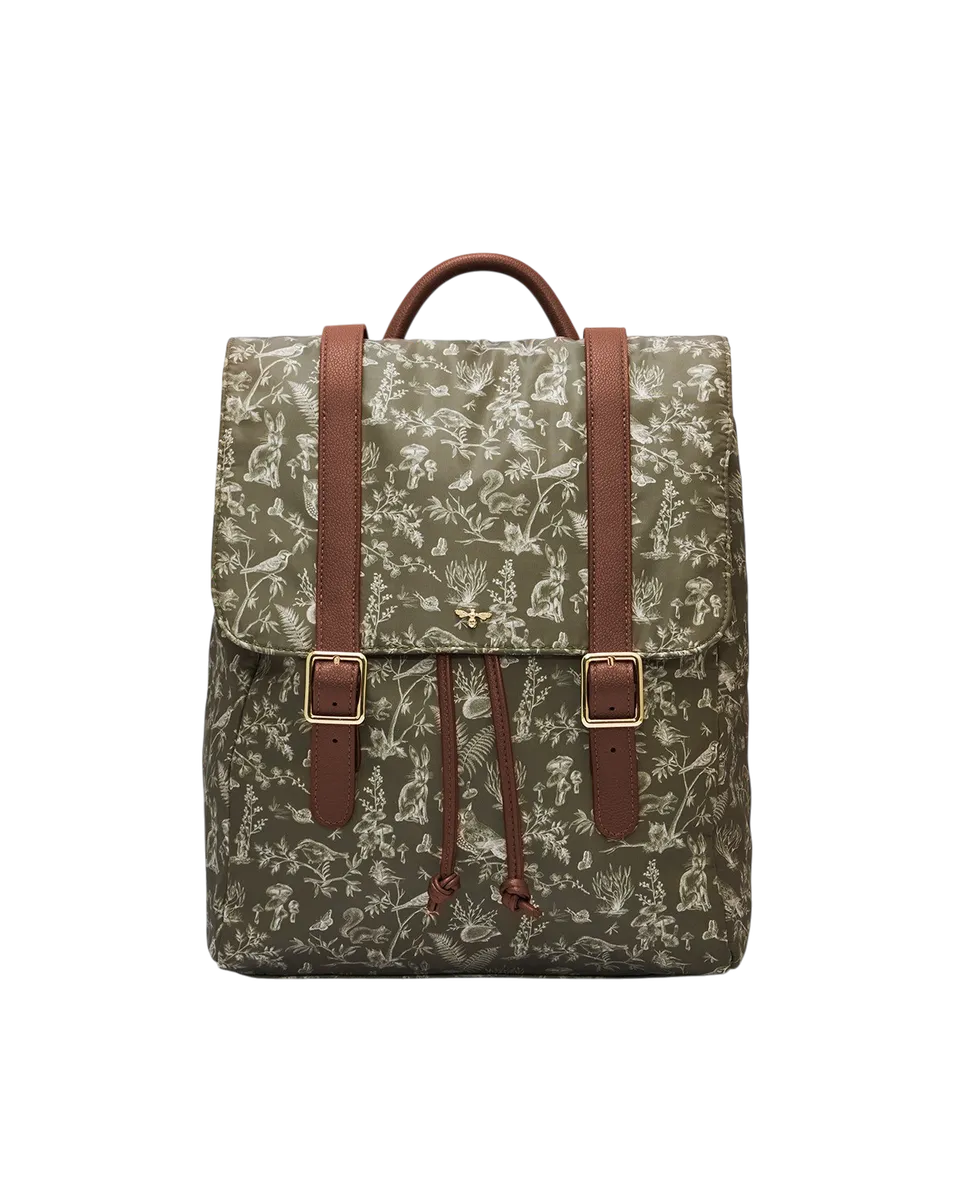 fable-england-flora-orla-rucksack-khaki-mit-laptopfach image 1