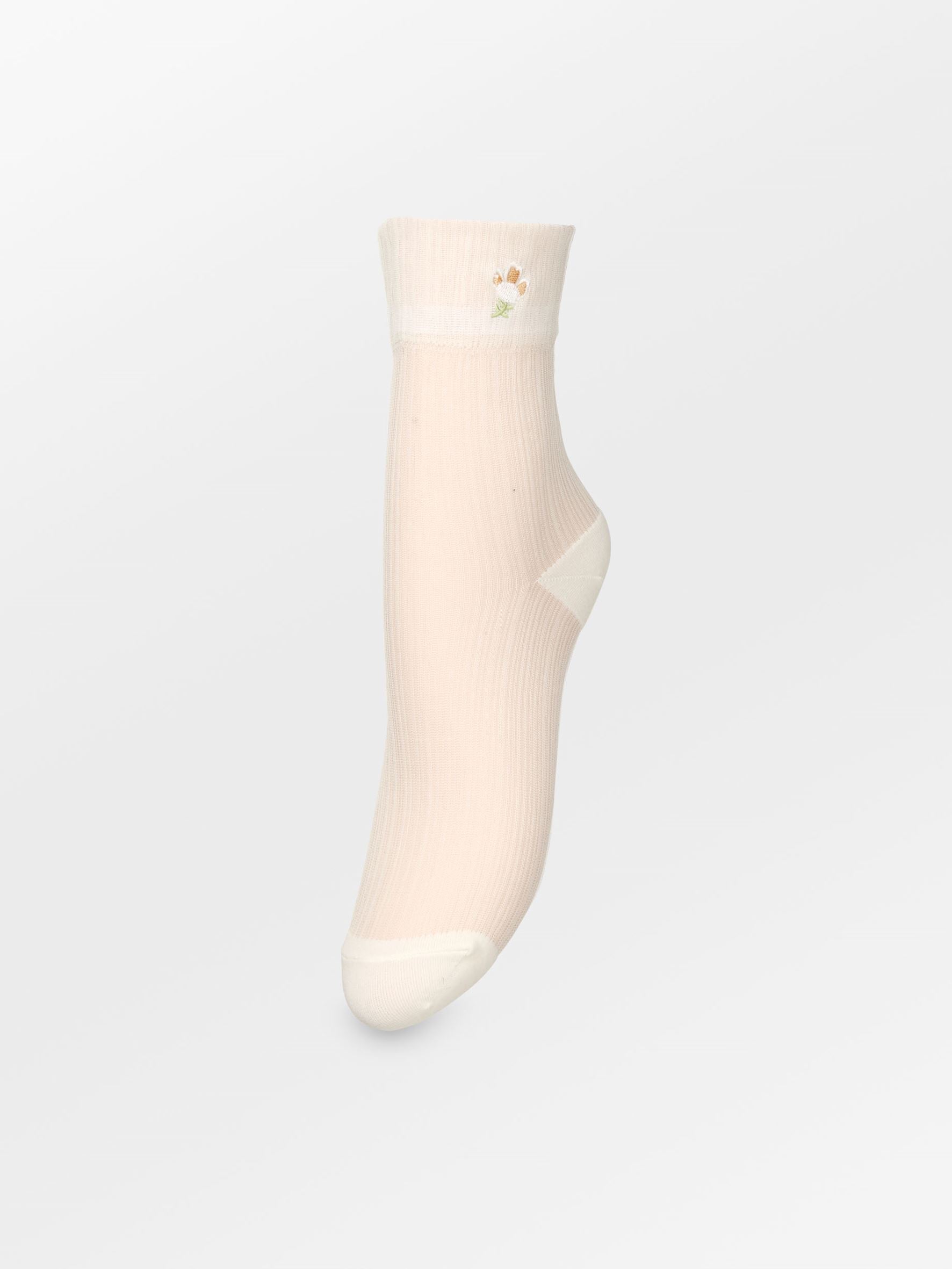 becks-ndergaard-floral-sheer-sock-socken-wei-37-39 image 1