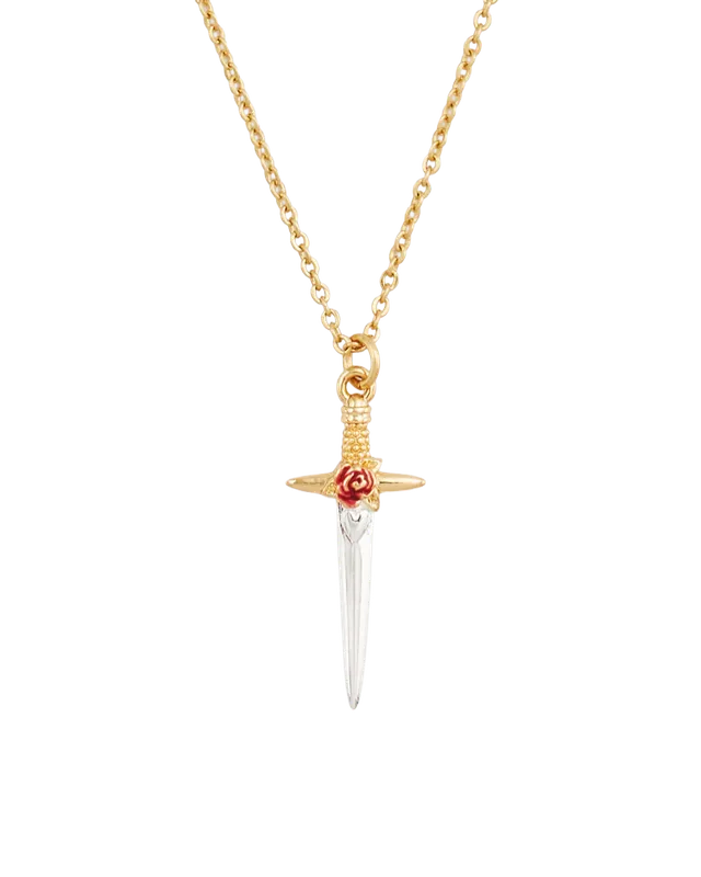 fable-england-rose-dagger-halskette-gold-rosen-anh-nger image 1