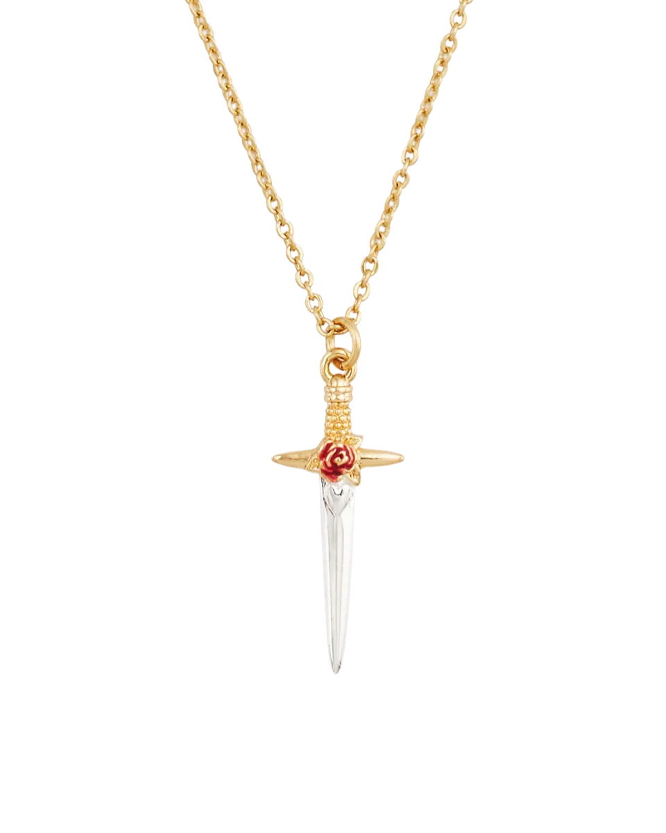 fable-england-rose-dagger-halskette-gold-rosen-anh-nger image 1