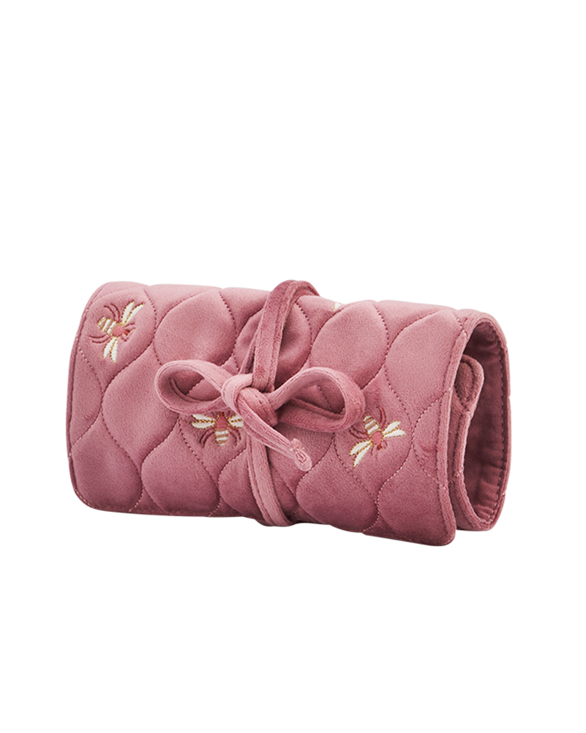 fable-england-quilted-bee-schmuckrolle-rosa-samt image 4