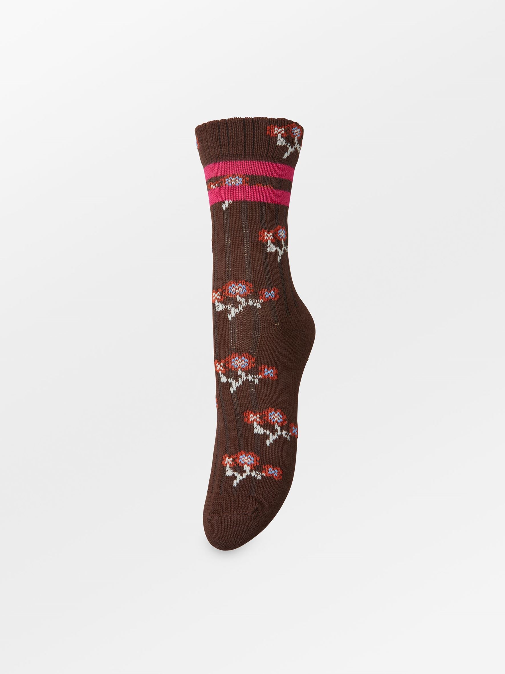 becks-ndergaard-socks-flotile-cotta-socke-chocolate-brown-37-39 image 1